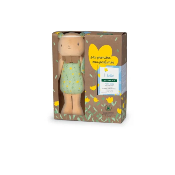KLORANE - PROMO PACK BEBE Petin Brin Eau Parfumee - 50ml ΜΕ ΔΩΡΟ Λούτρινο Κουνελάκι